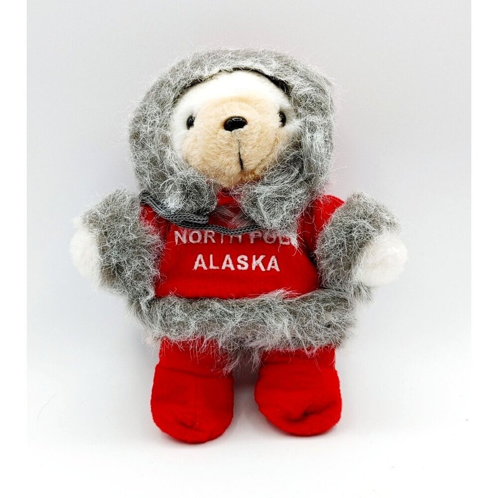 Arctic Circle 9" North Pole Alaska Teddy Bear PLUSH Stuffed Animal